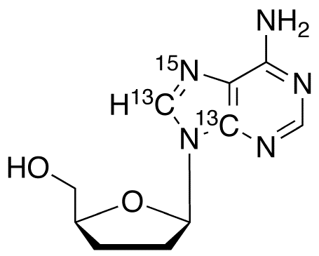 Dideoxy Adenosine-13C2,15N