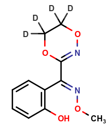 (E)-(5,6-Dihydro-1,4,2-dioxazin-3-yl)(2-hydroxyphenyl)methanone O-Methyloxime-d4