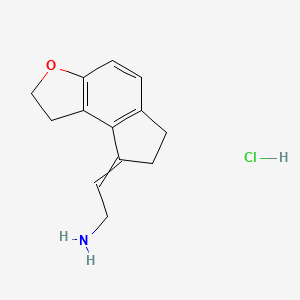 (E)-2-(1,6,7,8-Tetrahydro-2H-indeno[5,4-b]furan-8-ylidene)ethylaMine hydrochloride