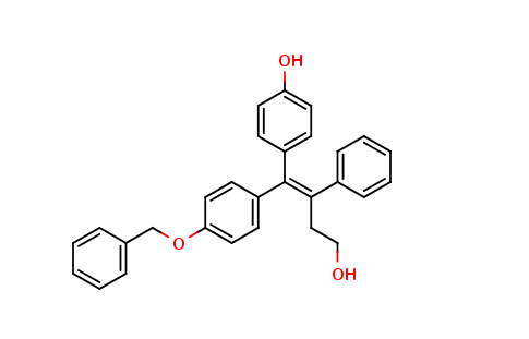 (E)-y-[(4-Hydroxyphenyl)[4-(phenylmethoxy)phenyl]methylene]benzenepropanol