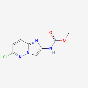 Ethyl 6-chloroimidazo[1,2-b]pyridazin-2-ylcarbamate