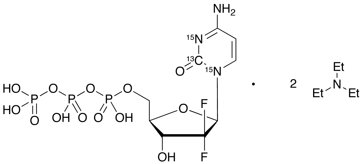 Gemcitabine Triphosphate-13C,15N2 Ditriethylamine