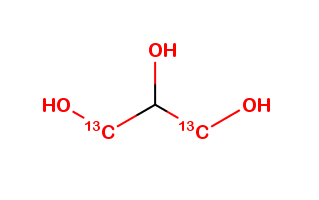 Glycerol-1,3 13C2