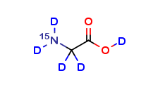 Glycine-15N, D5