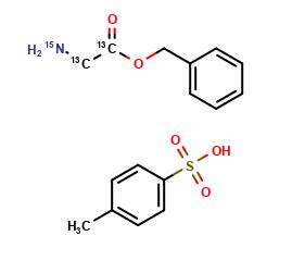 Glycine Benzyl Ester-13C2,15N p-Toluenesulfonate