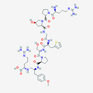 (Hyp3,b-(2-thienyl)-Ala5,Tyr(Me)8-psi(CH2NH)Arg9)-Bradykinin (H-6578.0005)