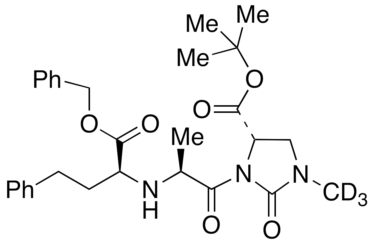 Imidaprilat Benzyl Ester, (Carbonylimidazolidine)tert-butyl Ester-d3