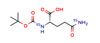 L-Glutamine-15N2, N-Boc