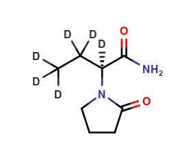 Levetiracetam-d6 (2,3,3,4,4,4-butyramide-d6)
