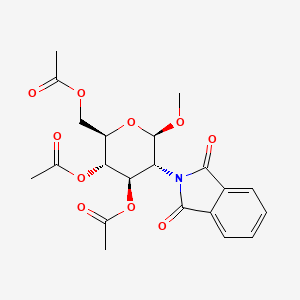 Methyl 2-Deoxy-2-N-phthalimido-3,4,6-tri-O-acetyl-β-D-glucopyranoside