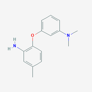 N-[3-(2-Amino-4-methylphenoxy)phenyl]-N,N-dimethylamine