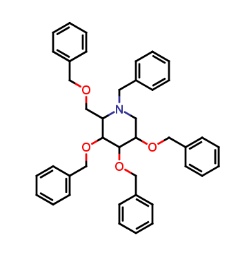 N-Benzyl-2,3,4,6-tetra-O-benzyl-1,5-dideoxy-imino-L-iditol