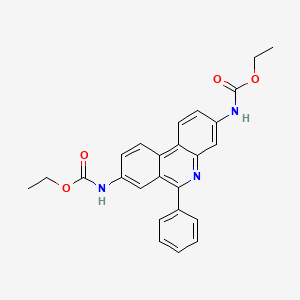 N,N-(6-Phenylphenanthridine-3,8-diyl)-bis-ethyl Carbamate