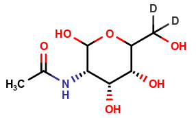 N-acetyl-D-[6,6'-D2]glucosamine