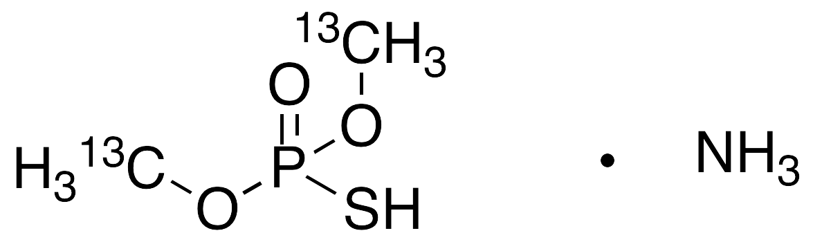 O,O-Dimethyl Phosphorothionate-13C2 Ammonium Salt