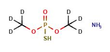 O,O-Dimethyl Phosphorothionate-d6 Ammonium Salt