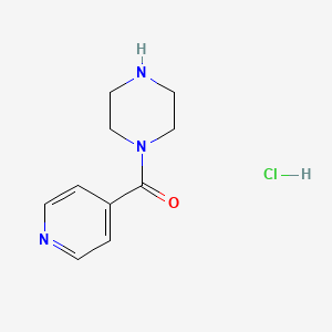 (Piperazin-1-yl)(pyridin-4-yl) methanone hydrochloride
