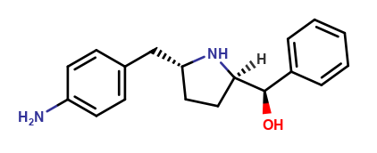 (R)-((2R,5R)-5-(4-aminobenzyl)pyrrolidin-2-yl)(phenyl)methanol