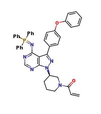 (R)-1-(3-(3-(4-phenoxyphenyl)-4-((triphenyl-l5-phosphaneylidene)amino)-1H-pyrazolo[3,4-d]pyrimidin-1