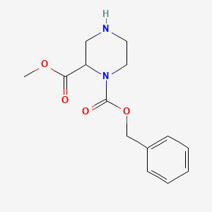 (R)-1-N-Cbz-piperazine-2-carboxylic acid methyl ester