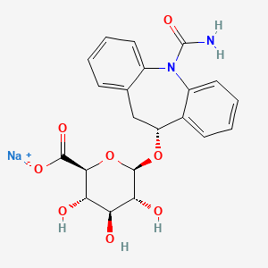 (R)-10-Monohydroxy-10,11-dihydro Carbamazepine O-ß-D-Glucuronide Sodium Salt