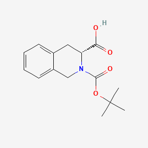 (R)-2-(tert-Butoxycarbonyl)-1,2,3,4-tetrahydroisoquinoline-3-carboxylic acid