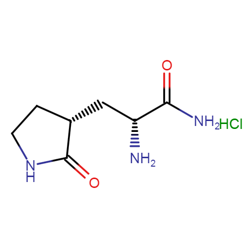 (R)-2-amino-3-((R)-2-oxopyrrolidin-3-yl)propanamide hydrochloride