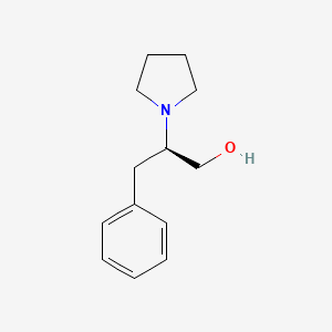 (R)-3-Phenyl-2-(1-pyrrolidinyl)-1-propanol