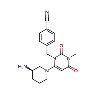 Des(2-Cyano) 4-Cyano Alogliptin Impurity