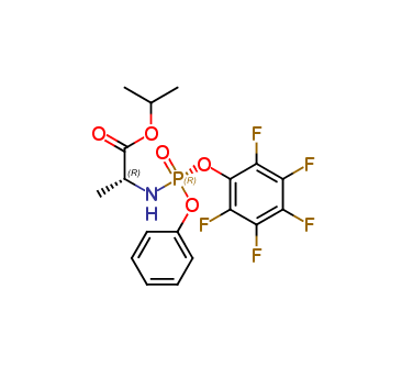 (R)-Sofosbuvir Pentafluorophenoxy Analogue