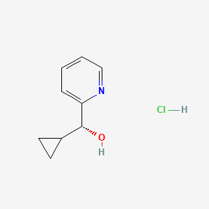 (R)-cyclopropyl(pyridin-2-yl)methanol hydrochloride