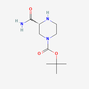 (R)-tert-Butyl 3-carbamoylpiperazine-1-carboxylate