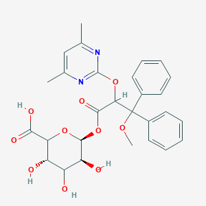 (R,S)-Ambrisentan acyl-ß-D-glucuronide