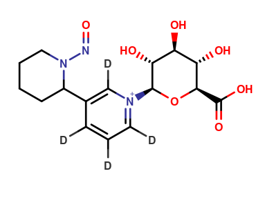 (R,S)-N2-Nitroso-Anabasine-d4 N’-β-D-Glucuronide