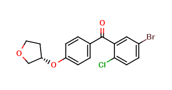 (S)-(5-Bromo-2-chlorophenyl)(4-((tetrahydrofuran-3-yl)oxy)phenyl)methanone