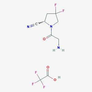 (S)-1-(2-Aminoacetyl)-4,4-difluoropyrrolidine-2-carbonitrile 2,2,2-trifluoroacetate