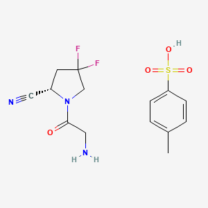 (S)-1-(2-Aminoacetyl)-4,4-difluoropyrrolidine-2-carbonitrile 4-methylbenzenesulfonate