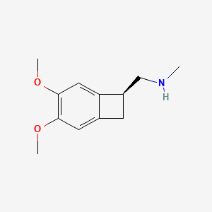 (S)-1-(3,4-dimethoxybicyclo[4.2.0]octa-1,3,5-trien-7-yl)-N-methylmethanamine