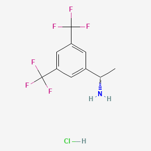 (S)-1-[3,5-Bis(trifluoromethyl)phenyl]ethylamine Hydrochloride
