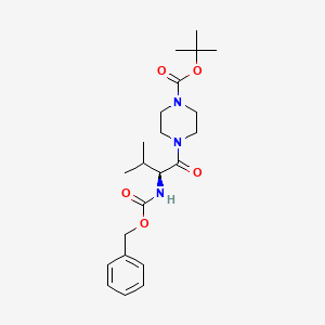 (S)-1-BOC-4-[2-(Cbz-Amino)isopentanoyl]piperazine