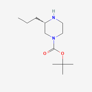 (S)-1-Boc-3-propyl-piperazine