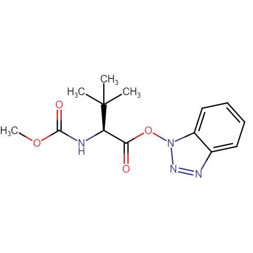 (S)-1H-benzo[d][1,2,3]triazol-1-yl 2-((methoxycarbonyl)amino)-3,3-dimethylbutanoate