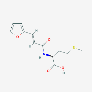 (S)-2-(3-(Furan-2-yl)acrylamido)-4-(methylthio)butanoic acid