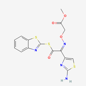 (S)-2-Benzothiazolyl (Z)-2-(2-aminothiazole-4-yl)-2-methoxycarbonylmethoxyiminothioacetate(FAEM)