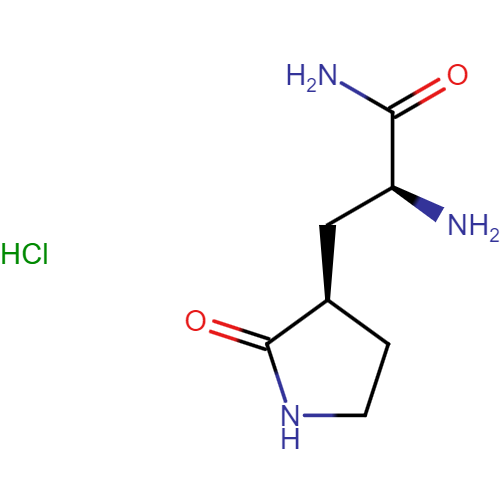 (S)-2-amino-3-((R)-2-oxopyrrolidin-3-yl)propanamide hydrochloride