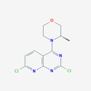 (S)-4-(2,7-dichloropyrido[2,3-d]pyrimidin-4-yl)-3-methylmorpholine