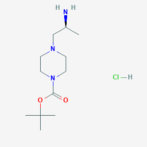 (S)-4-(2-Amino-propyl)-piperazine-1-carboxylic acid tert-butyl ester hydrochloride