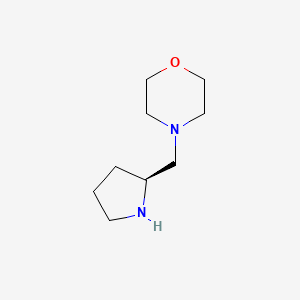 (S)-4-(pyrrolidin-2-ylmethyl)morpholine