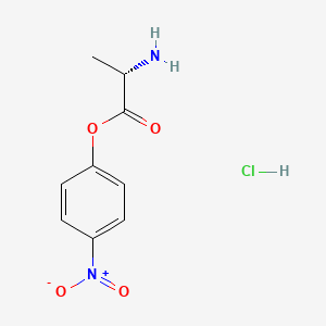 (S)-4-Nitrophenyl 2-aminopropanoate hydrochloride