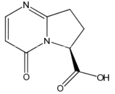 (S)-4-oxo-4,6,7,8-tetrahydropyrrolo[1,2-a]pyrimidine-6-carboxylic acid